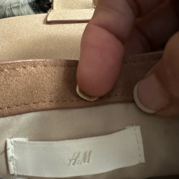 H&M Faux Suede Crossbody - Camel Color - Picture 7 of 7